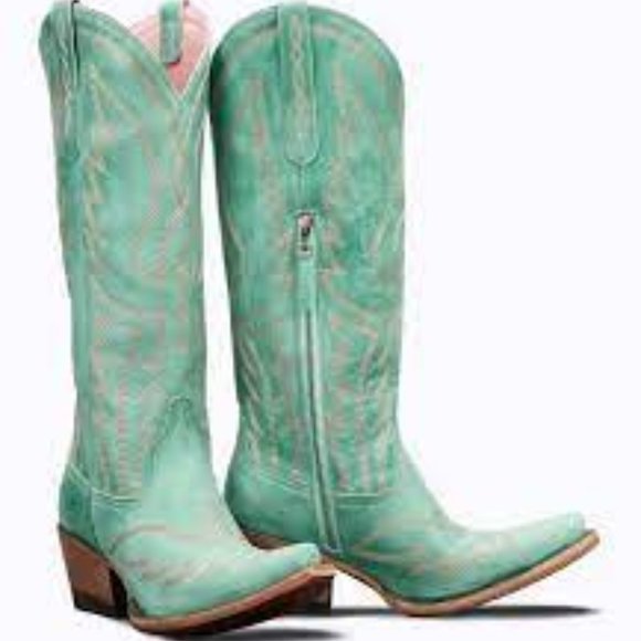 Lane Junk Gypsy Women's Nighthawk Boot Turquoise Blue - Picture 1 of 9